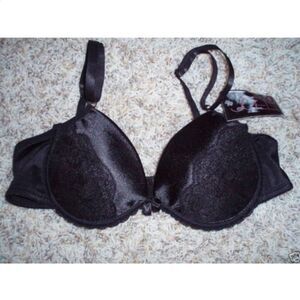 Joel Bra 32B Black Underwire NWT
